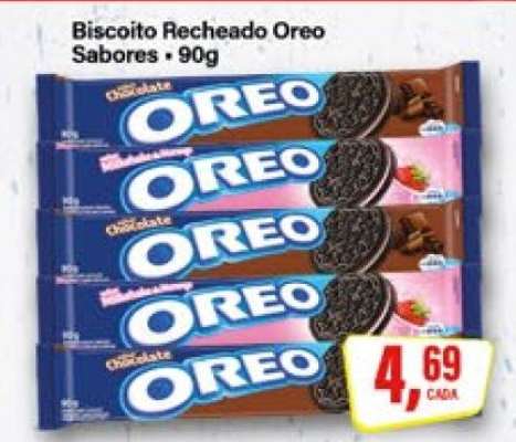 Biscoito Recheado Oreo Sabores