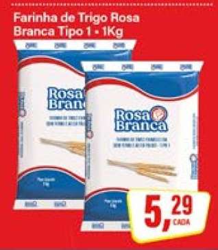 Farinha de Trigo Rosa Branca Tipo 1
