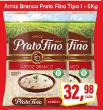 Arroz Branco Prato Fino Tipo 1