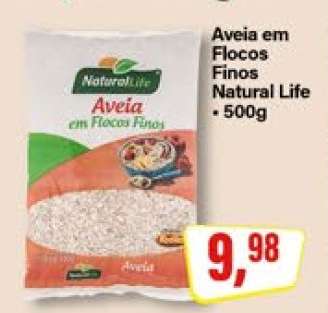 Aveia em Flocos Finos Natural Life