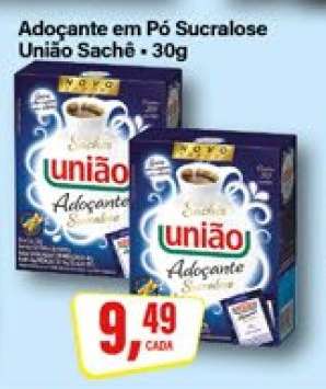Adoçante em Pó Sucralose União Sachê