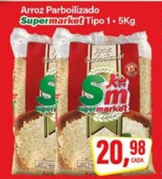 Arroz Parboilizado Supermarket Tipo 1
