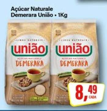 Açúcar Naturale Demerara União