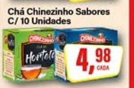 Chá Chinezinho Sabores C/ 10 Unidades