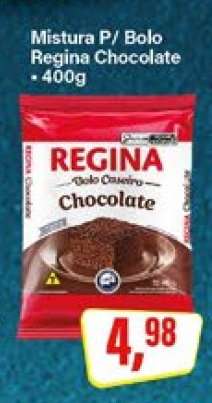 Mistura P/ Bolo Regina Chocolate