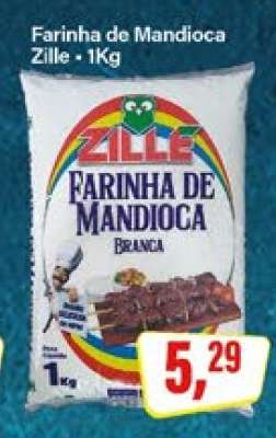 Farinha de Mandioca Zille - 1Kg