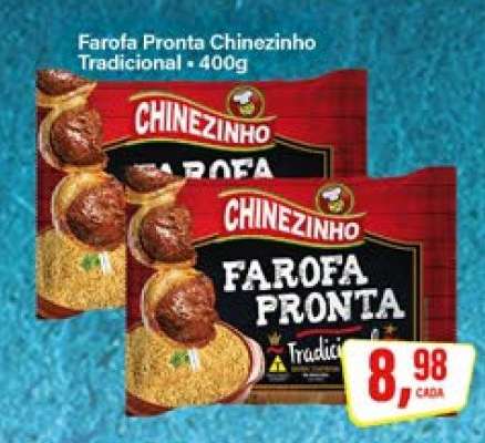 Farofa Pronta Chinezinho Tradicional
