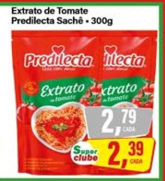 Extrato de Tomate Predilecta Sachê