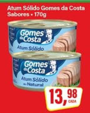 Atum Sólido Gomes da Costa Sabores