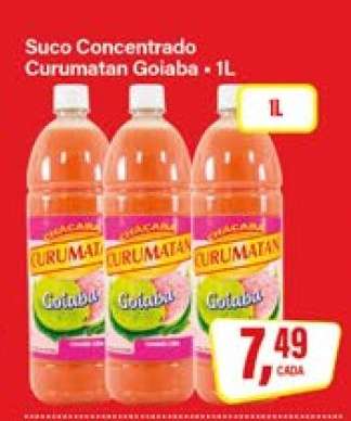 Suco Concentrado Curumatan Goiaba