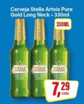 Cerveja Stella Artois Pure Gold Long Neck 330ml