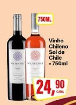 Vinho Chileno Sol de Chile