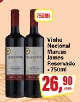 Vinho Nacional Marcus James Reservado - 750ml