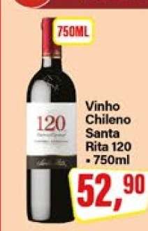 Vinho Chileno Santa Rita 120