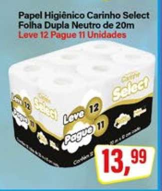 Papel Higiênico Carinho Select