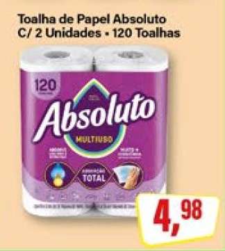 Toalha de Papel Absoluto