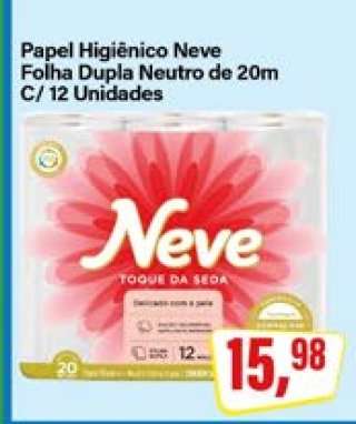 Papel Higiênico Neve