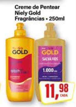 Creme de Pentear Niely Gold