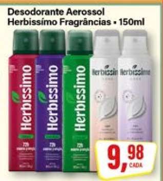 Desodorante Aerossol Herbíssimo