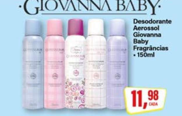 Desodorante Aerossol Giovanna Baby