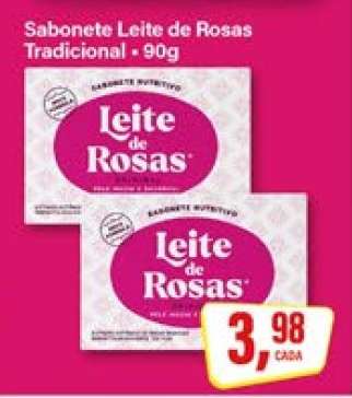Sabonete Leite de Rosas Tradicional