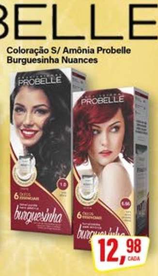 Coloração S/ Amônia Probelle Burguesinha Nuances