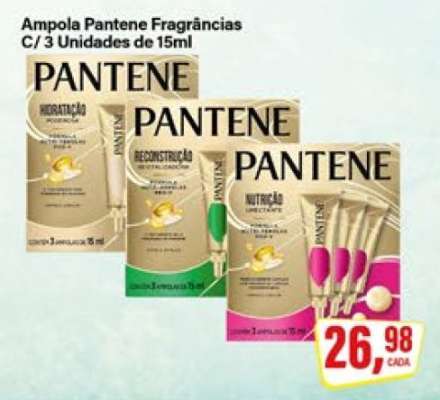 Ampola Pantene Fragrâncias