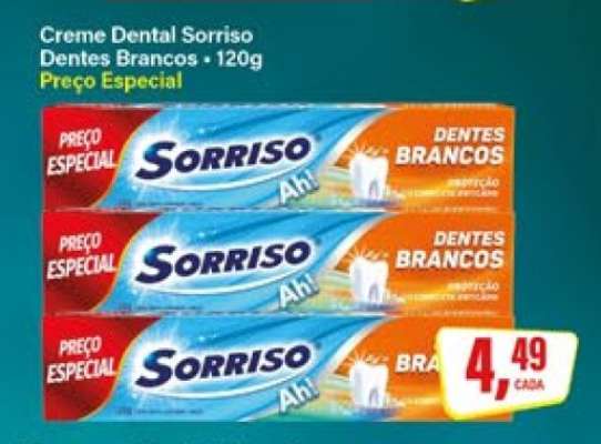 Creme Dental Sorriso