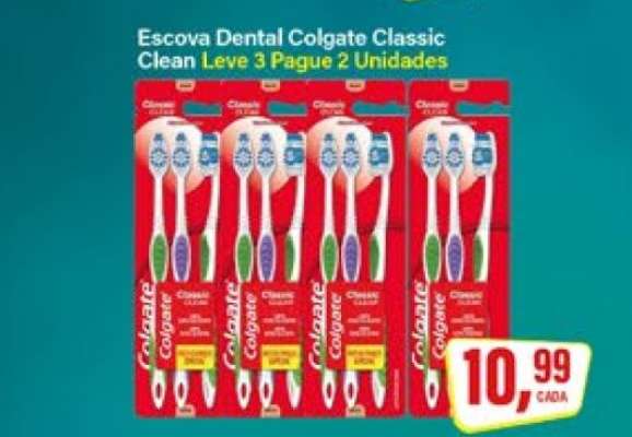 Escova Dental Colgate Classic Clean