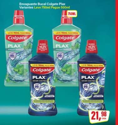 Enxaguante Bucal Colgate Plax