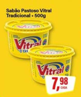Sabão Pastoso Vitral Tradicional