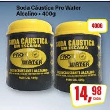Soda Cáustica Pro Water
