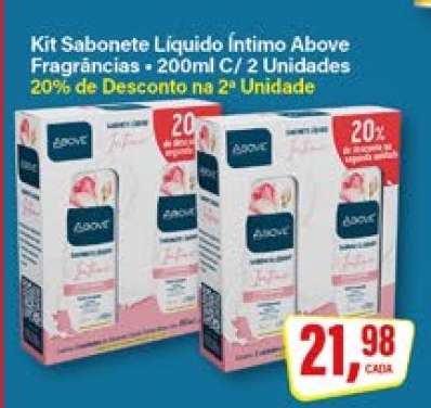 Kit Sabonete Líquido Íntimo Above