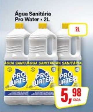 Água Sanitária Pro Water