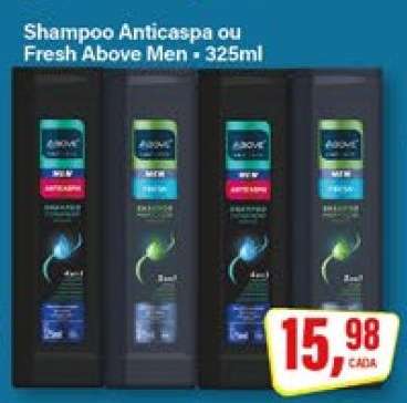 Shampoo Anticaspa ou Fresh Above Men