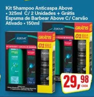 Kit Shampoo Anticaspa Above