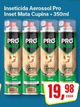 Inseticida Aerossol Pro Inset Mata Cupins