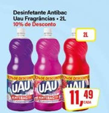 Desinfetante Antibac UAU Fragrâncias