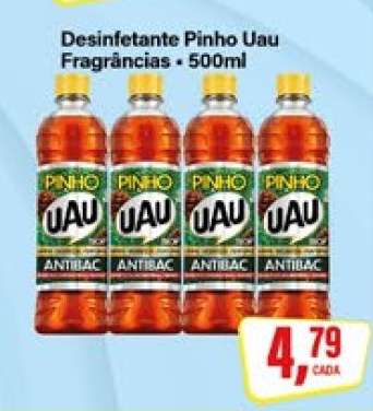 Desinfetante Pinho Uau
