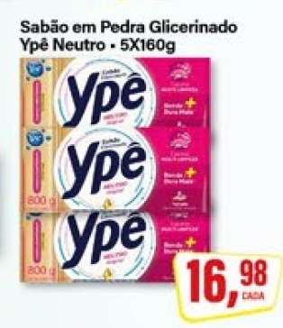 Sabão em Pedra Glicerinado Ypê Neutro