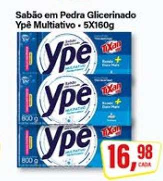 Sabão em Pedra Glicerinado Ypê Multiativo