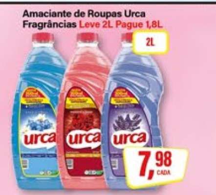 Amaciante de Roupas Urca Fragrâncias