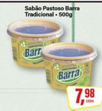 Sabão Pastoso Barra Tradicional
