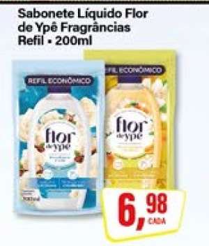 Sabonete Líquido Flor de Ypê Fragrâncias Refil