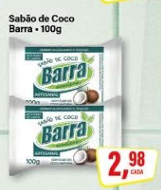 Sabão de Coco Barra