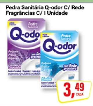 Pedra Sanitária Q-odor C/ Rede