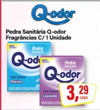 Pedra Sanitária Q-odor