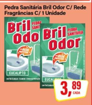 Pedra Sanitária Bril Odor C/ Rede
