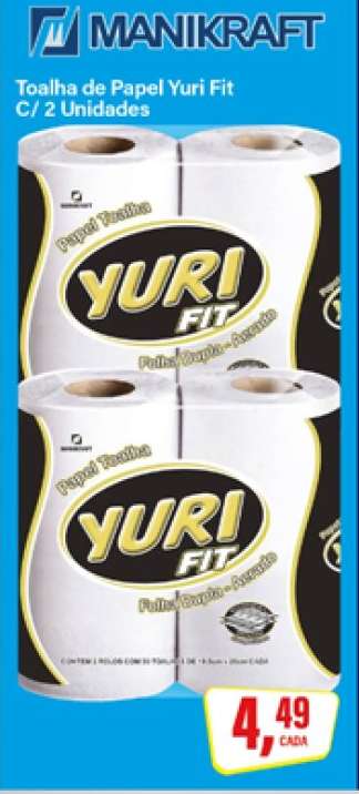 Toalha de Papel Yuri Fit
