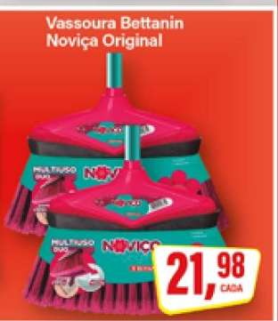 Vassoura Bettanin Noviça Original